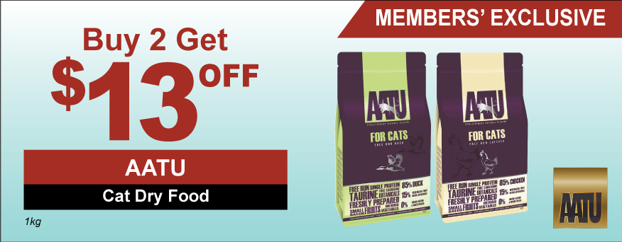 Aatu Cat Dry Food Promo